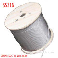 316 19X7 Stainless steel wire rope